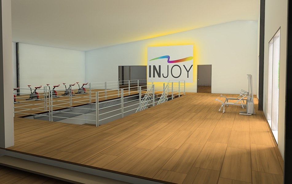 3D Visualisierung Fitness Center
